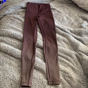 Lulu Lemon Wunder Under leggings